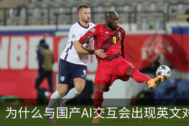 为什么与国产AI交互会出现英文对话？界面是中文底层是英文，难道是二道贩子？